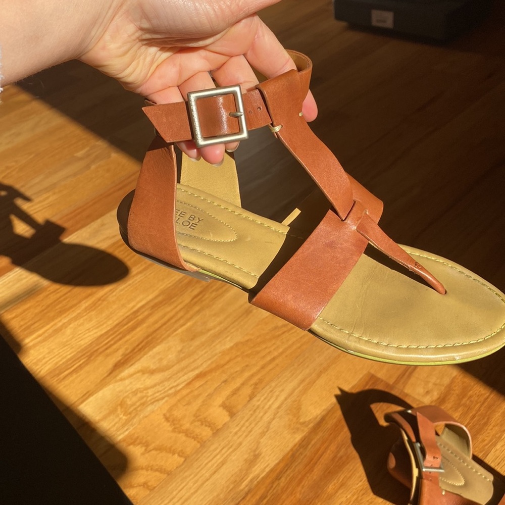 See by Chloe Leather Sandals size 38.5 (8.5 US)